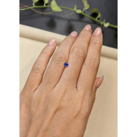 0.28 Ct. Blue Sapphire from Ceylon (Sri Lanka) Life Style