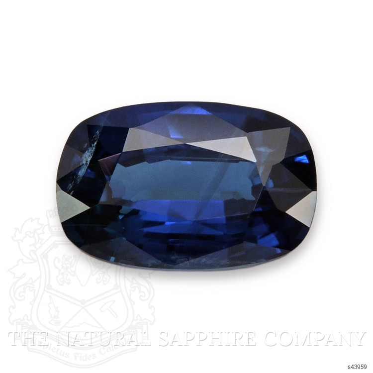 0.83 Ct. Blue Sapphire from Ceylon (Sri Lanka)
