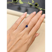 0.73 Ct. Blue Sapphire from Ceylon (Sri Lanka) Life Style