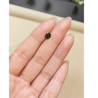 0.73 Ct. Bluish Green Sapphire from Thailand Life Style