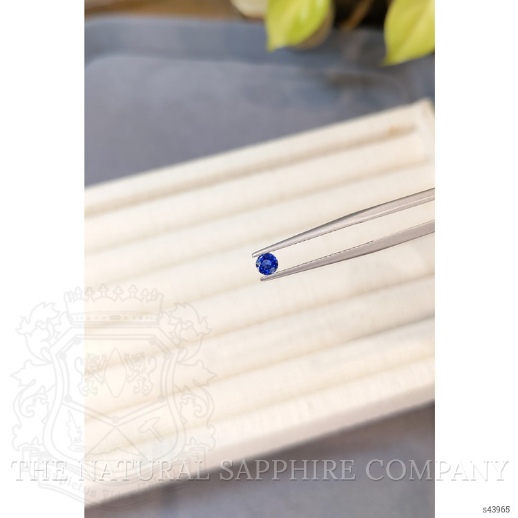 0.26 Ct. Blue Sapphire from Ceylon (Sri Lanka)