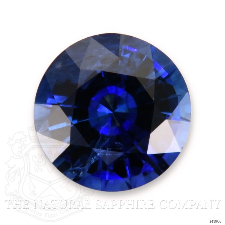 0.76 Ct. Blue Sapphire from Ceylon (Sri Lanka)