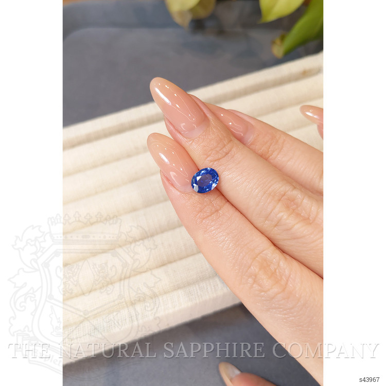 1.60 Ct. Blue Sapphire from Ceylon (Sri Lanka)