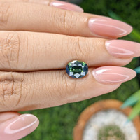 2.13 Ct. Bi Color Sapphire from Madagascar Life Style
