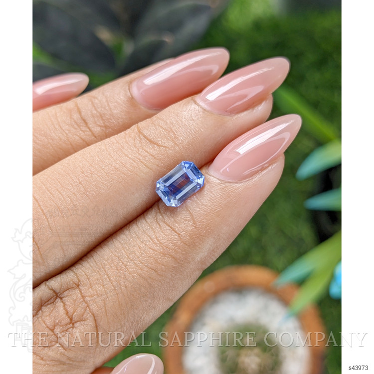 1.52 Ct. Blue Sapphire from Ceylon (Sri Lanka)