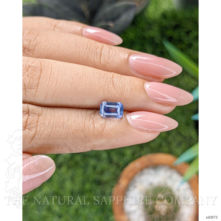 1.52 Ct. Blue Sapphire from Ceylon (Sri Lanka)