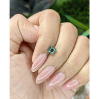 1.01 Ct. Bluish Green Sapphire from Madagascar Life Style