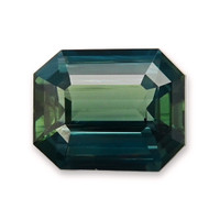 1.06 Ct. Bluish Green Sapphire from Madagascar Video