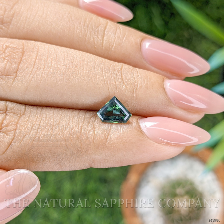 1.07 Ct. Bluish Green Sapphire from Madagascar