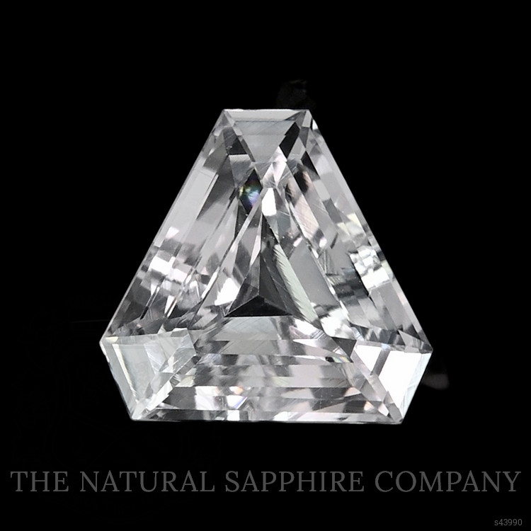 1.64 Ct. White Sapphire from Ceylon (Sri Lanka)