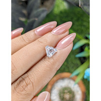 1.64 Ct. White Sapphire from Ceylon (Sri Lanka) Life Style