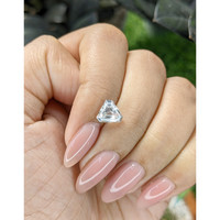 1.64 Ct. White Sapphire from Ceylon (Sri Lanka) Life Style