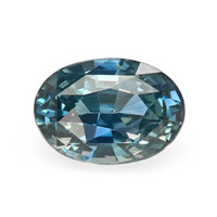 1.10 Ct. Greenish Blue Sapphire from Madagascar Video