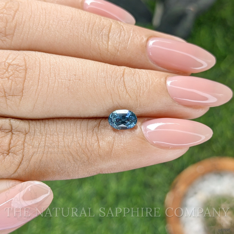1.10 Ct. Greenish Blue Sapphire from Madagascar