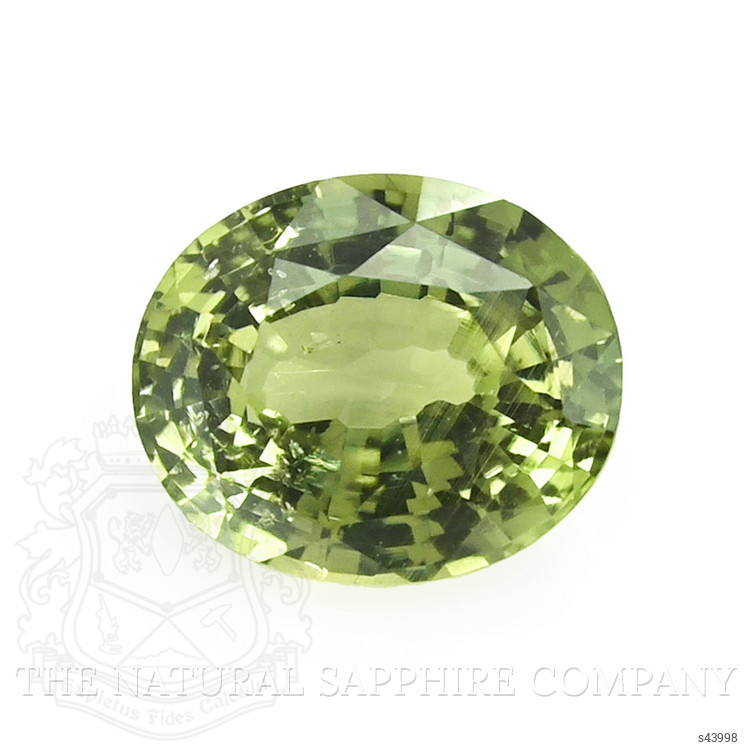 1.09 Ct. Green Sapphire from Ceylon (Sri Lanka)