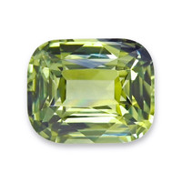 1.06 Ct. Yellowish Green Sapphire from Madagascar Video