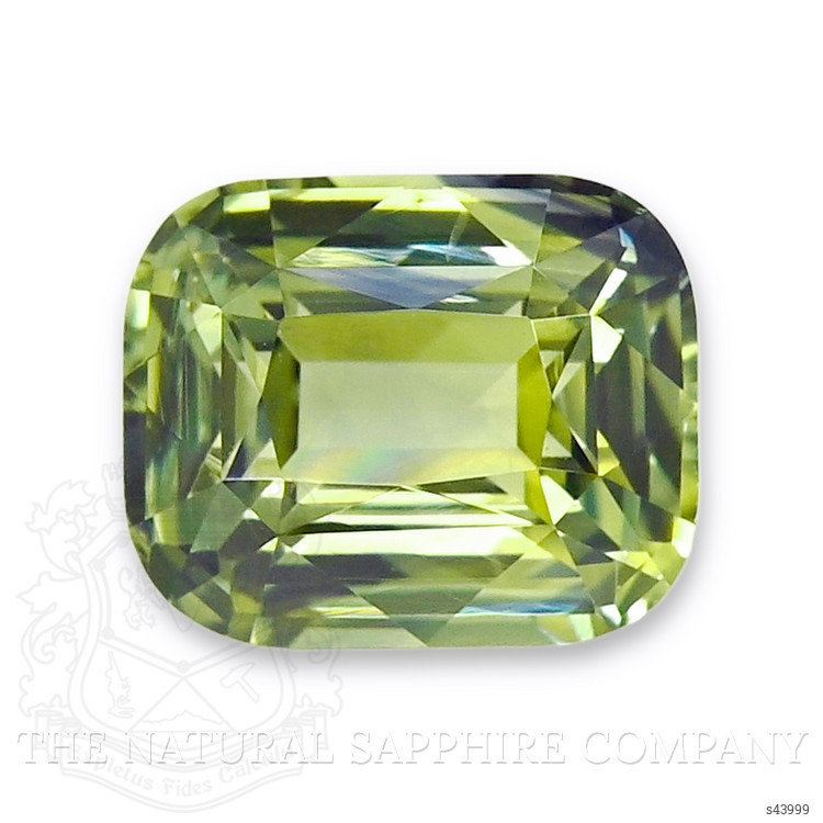 1.06 Ct. Yellowish Green Sapphire from Madagascar