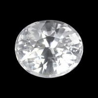 1.40 Ct. White Sapphire from Ceylon (Sri Lanka) Video