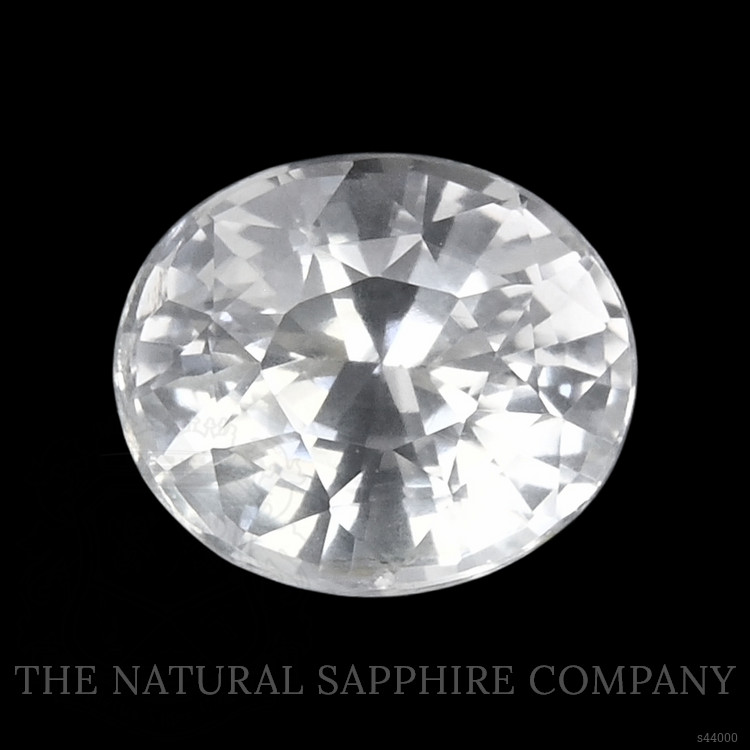 1.40 Ct. White Sapphire from Ceylon (Sri Lanka)