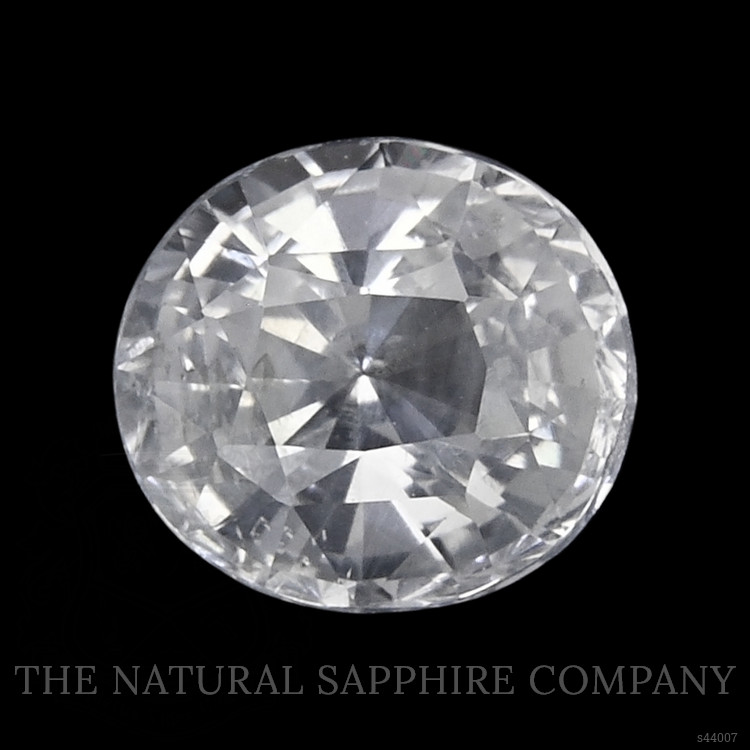 1.33 Ct. White Sapphire from Ceylon (Sri Lanka)
