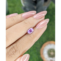 0.94 Ct. Pinkish Purple Sapphire from Ceylon (Sri Lanka) Life Style
