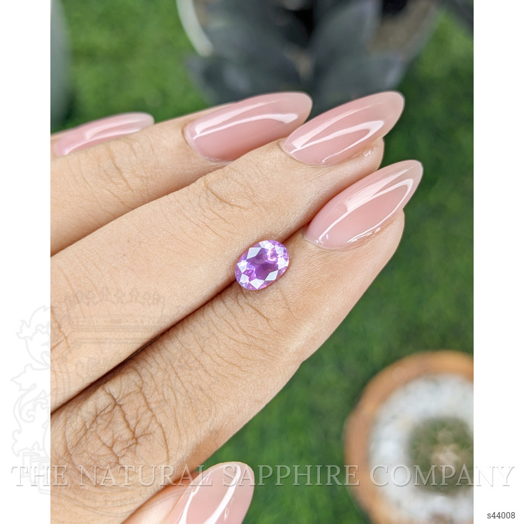 0.94 Ct. Pinkish Purple Sapphire from Ceylon (Sri Lanka)