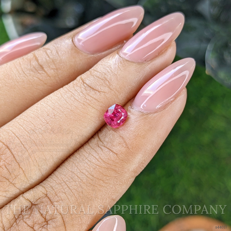 0.76 Ct. Reddish Pink Sapphire from Mozambique