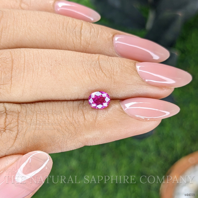 0.83 Ct. Purplish Pink Sapphire from Mozambique