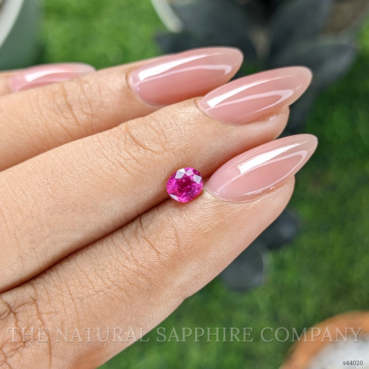 0.52 Ct. Purplish Pink Sapphire from Mozambique