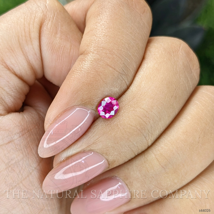 0.51 Ct. Purplish Pink Sapphire from Mozambique