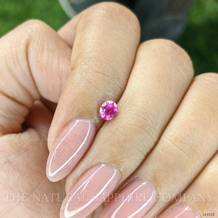 0.40 Ct. Purplish Pink Sapphire from Mozambique