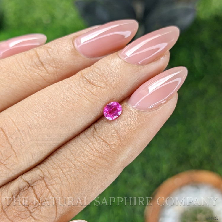 0.40 Ct. Purplish Pink Sapphire from Mozambique