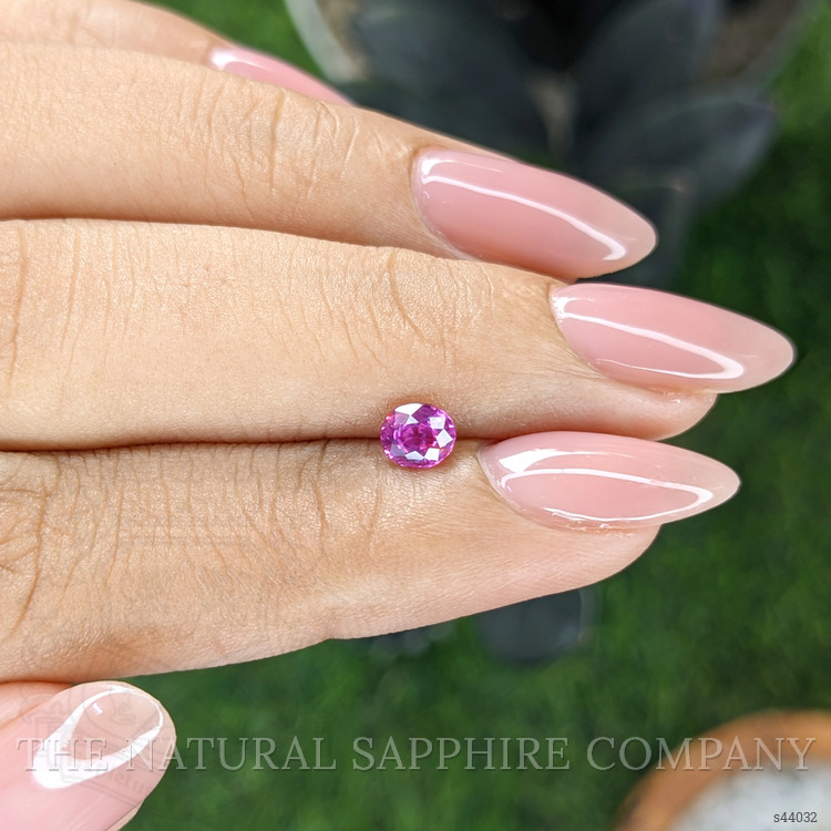 0.50 Ct. Purplish Pink Sapphire from Mozambique