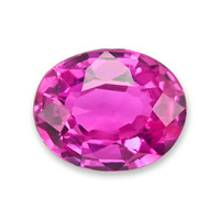 0.42 Ct. Purplish Pink Sapphire from Mozambique Video