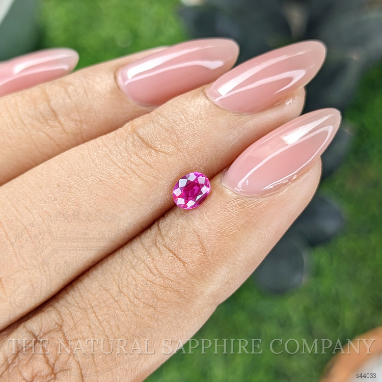 0.42 Ct. Purplish Pink Sapphire from Mozambique