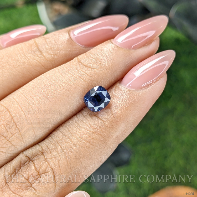 1.86 Ct. Purplish Blue Sapphire from Tanzania