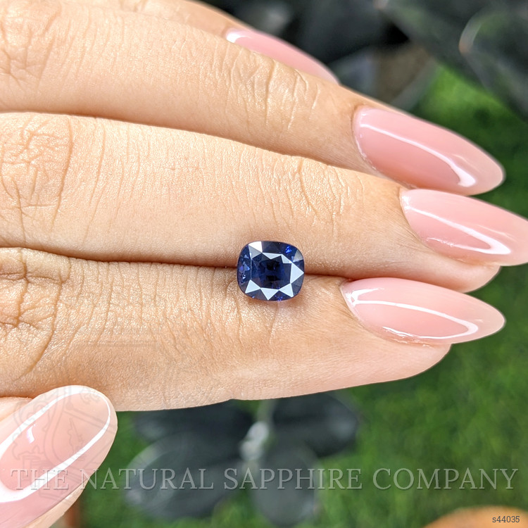 1.86 Ct. Purplish Blue Sapphire from Tanzania