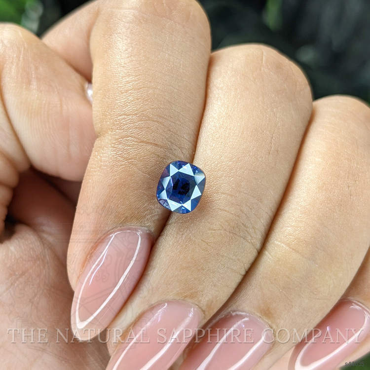 1.86 Ct. Purplish Blue Sapphire from Tanzania