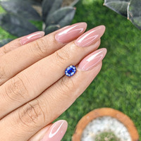 0.78 Ct. Color Change Sapphire from Tanzania Life Style