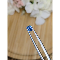0.52 Ct. Blue Sapphire from Madagascar Life Style
