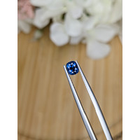 0.72 Ct. Blue Sapphire from Madagascar Life Style