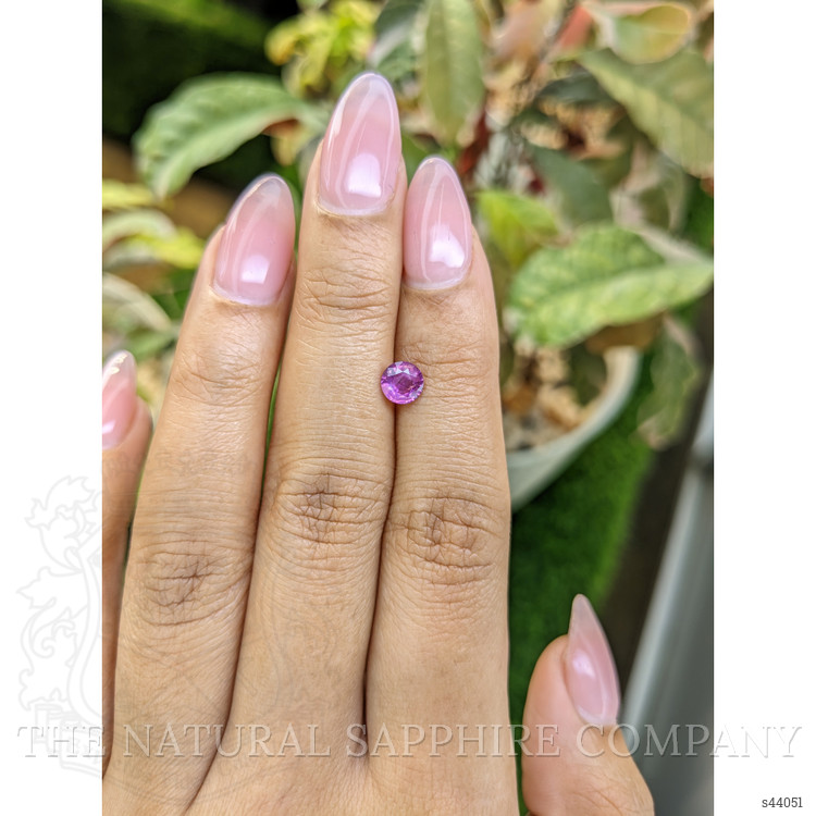 0.72 Ct. Pinkish Purple Sapphire from Ceylon (Sri Lanka)