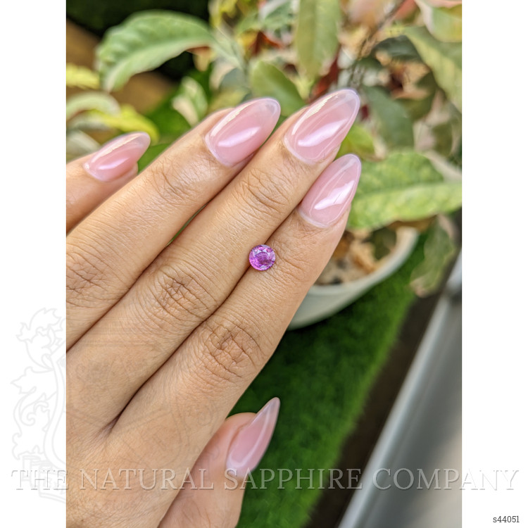 0.72 Ct. Pinkish Purple Sapphire from Ceylon (Sri Lanka)