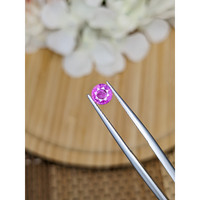 0.72 Ct. Pinkish Purple Sapphire from Ceylon (Sri Lanka) Life Style