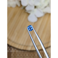 0.60 Ct. Blue Sapphire from Madagascar Life Style