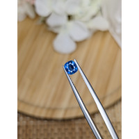 0.82 Ct. Blue Sapphire from Madagascar Life Style