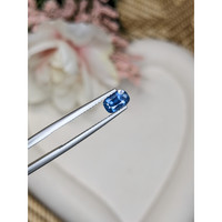 0.93 Ct. Blue Sapphire from Madagascar Life Style