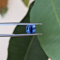2.11 Ct. Blue Sapphire from Ceylon (Sri Lanka) Life Style