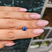 2.11 Ct. Blue Sapphire from Ceylon (Sri Lanka) Life Style