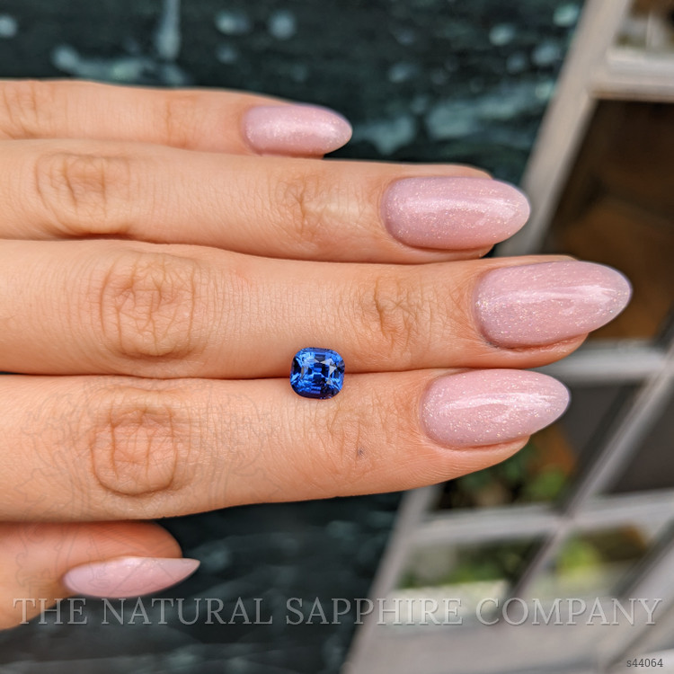 2.11 Ct. Blue Sapphire from Ceylon (Sri Lanka)